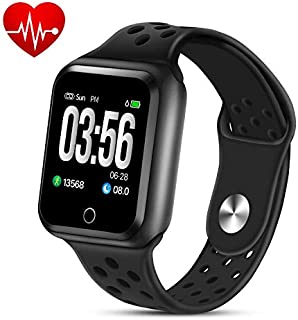 ZGPAX Fitness Tracker Smart Watch,Activity Tracker Waterproof Pedometer Wrist Watch with Step Counter Calorie Counter Heart Rate Monitor Sleep Monitor for Women Men Kids