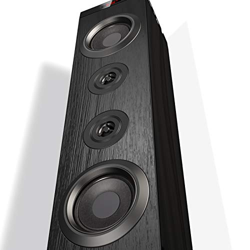 VENLOIC Bluetooth Speaker Tower 180 Watt, Tower Speakers Bluetooth Wireless with Remote, Floor Standing Speaker with Subwoofer, Bluetooth Home Theater System 2.1