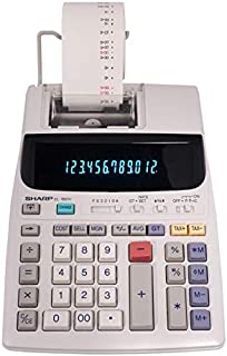 Sharp EL-1801V Two-Color Printing Calculator