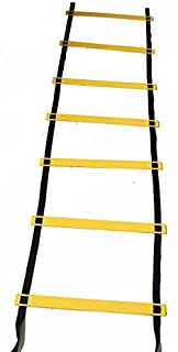 wellsem Footwork Ladder Agility Ladder with Ladder Bag, High Intensity Speed Ladder Best Football Drills Agility Equipment for Agility Training and More