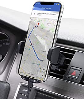 AUKEY Car Phone Mount Air Vent Phone Holder for Car One-Touch Compatible with iPhone 11 Pro/11/Xs/8/7/6, Galaxy S10/S10+/S9/S9+, Note 10 and More