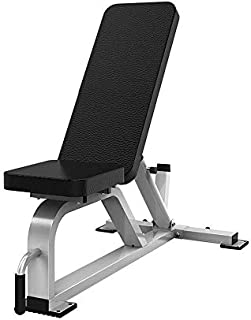 CCTV Deluxe Versatile Rated 800 lbs Flat Utility Workout Bench Station for Home Gym Weightlifting and Strength Training