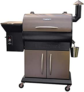 Cuisinart Bonus Cover Included uisinart CPG-6000 Grill & Smoker, 51 Inch, Deluxe Wood Pellet Grill and Smoker