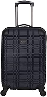 Ben Sherman Nottingham Lightweight Hardside 4-Wheel Spinner Travel Luggage, Navy, 20-inch Carry On