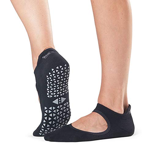 Tavi Noir Womens Emma Non-Slip Socks (Ebony) Medium