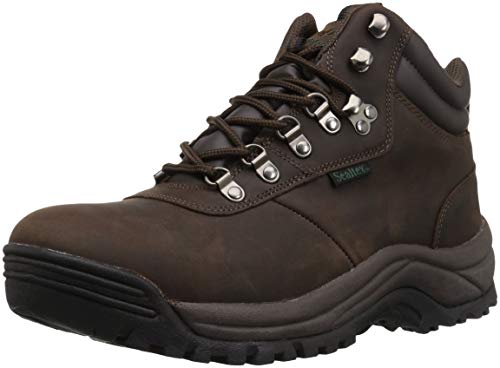 Propet Men's Cliff Walker Hiking Boot, Brown Crazy Horse, 10 Wide