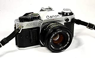 Vintage Canon AE-1 Program 35mm SLR Camera with 50mm 1:1.8 Lens