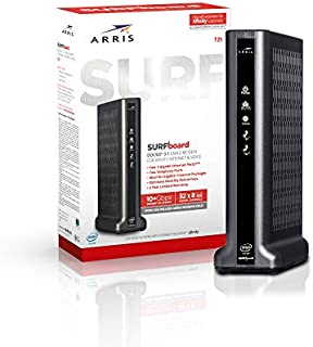 ARRIS Surfboard Docsis 3.1 Gigabit Cable Modem for Xfinity Internet & Voice, Black, Model:T25