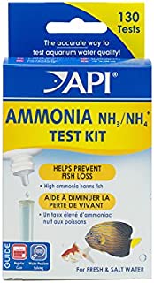 API AMMONIA 130-Test Freshwater and Saltwater Aquarium Water Test Kit