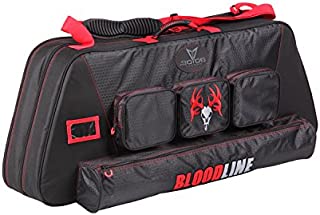 30-06 Outdoors Bloodline Signature Series Double Compound Bow Soft Case, 42 Inch, Black/Red