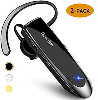 [2 Pack] Bluetooth Earpiece - New bee