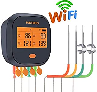 Inkbird WiFi Grill Thermometer IBBQ-4T