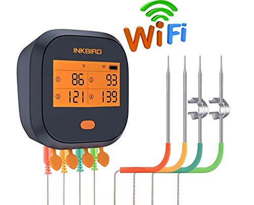 Inkbird WiFi Grill Thermometer IBBQ-4T