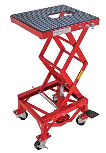 Extreme Max 5001.5083 Hydraulic Motorcycle Lift Table  300 lb.