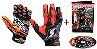 Hoop Handz Weighted Basketball Training Gloves w/Dribble Moves Drills DVD (Small)