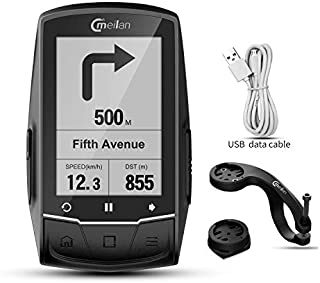 MEILAN GPS Navigation Bike Computer M1 Cycling Computer Bluetooth Connect with Cadence/HR Monitor