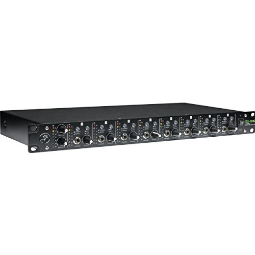 Mackie HM-800 Rack-Mountable 8-Channel Headphone Amplifier with 1 Year EverythingMusic Extended Warranty Free