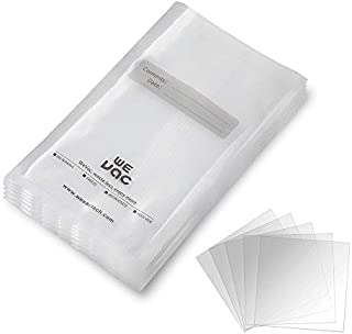 Wevac Vacuum Sealer Bags 100 Quart 8x12 Inch for Food Saver, Seal a Meal, Weston. Commercial Grade, BPA Free, Heavy Duty, Puncture Prevention, Great for vac storage, Meal Prep or Sous Videion, Great for Meal Prep or Sous Vide