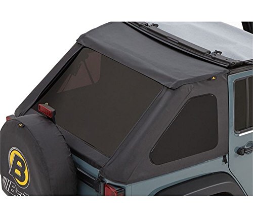 Bestop 5822335 Tinted Window Kits For Bestop Trektop Nx Soft Tops For 2007-2018 Wrangler JK Unlimited