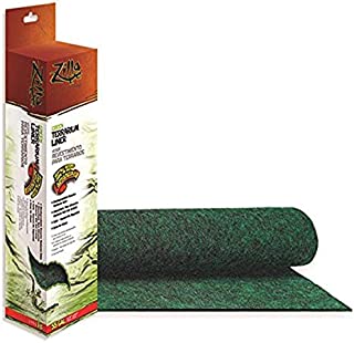 Zilla Reptile Terrarium Bedding Substrate Liner, Green, 55G