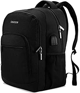 Laptop Backpack,Travel Laptop Back pack Bag with USB Charging Port,Water Resistant For 15.6 Inch laptop