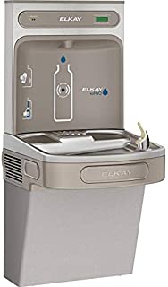 Elkay LZS8WSLK EZH2O Bottle Filling Station with Single ADA Cooler, Filtered, 8 GPH, Light Gray