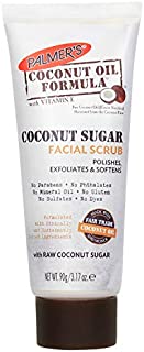 Palmer's Coconut Oil Formula Coconut Sugar Facial Scrub Exfoliator | 3.17 Ounces