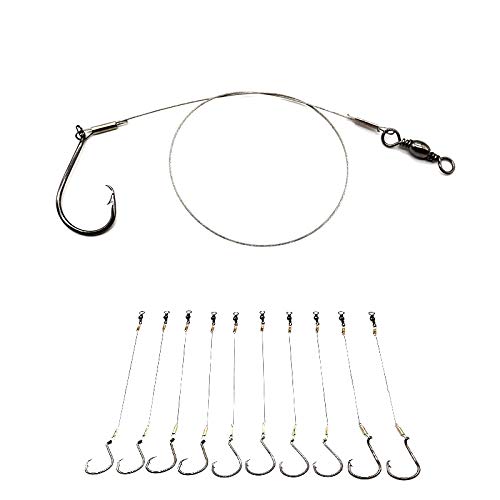 1#-4/0# Offset Octopus Hooks Rig