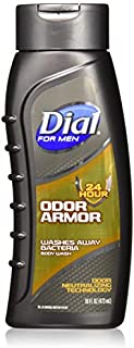 Dial for Men Body Wash, Odor Armor, 16 Ounce (Pack of 3)