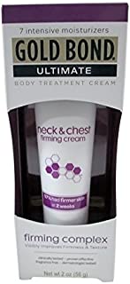 Gold Bond Ultimate Neck & Chest Firming Cream 2 Ounce Moisturizing Lotion With Salicylic Acid, Lasting Hydration, Helps Firm Neck and Chest Skin and Prevent Signs of Premature Aging