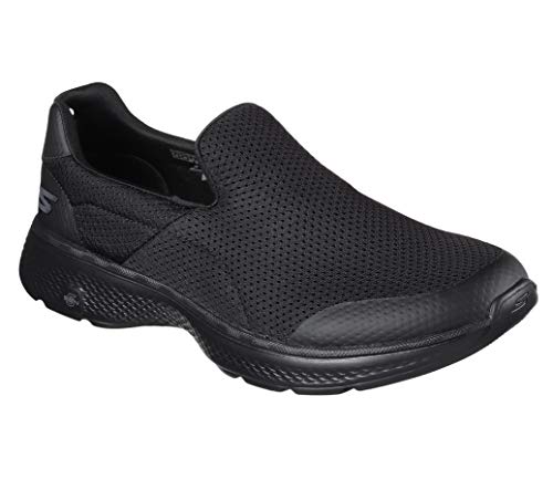 Skechers Performance Men's Go Walk 4 Incredible Walking Shoe, Black, 9.5 M US