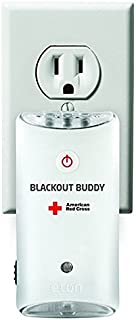 American Red Cross Blackout Buddy Emergency LED Flashlight, Automatic Blackout Alert & Nightlight , Pack of 2