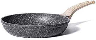 Carote 8 Inch Nonstick Skillet Frying Pan Egg Skillet Omelet Pan, Nonstick Cookware Granite Coating from Switzerland,Black