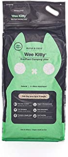 Rufus & Coco Wee Kitty Eco Plant Tofu Cat Litter | Natural Flushable Clumping Cat Litter | Low Tracking Biodegradable Soy Pellets | Super Absorbent Soy Bean Fibres 20 lbs