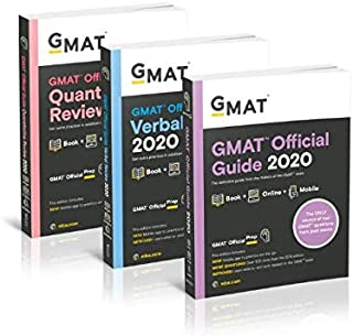 GMAT Official Guide 2020 Bundle: 3 Books + Online Question Bank