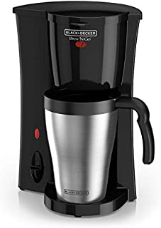 BLACK+DECKER DCM18S Coffeemaker, 1, Black/Stainless Steel