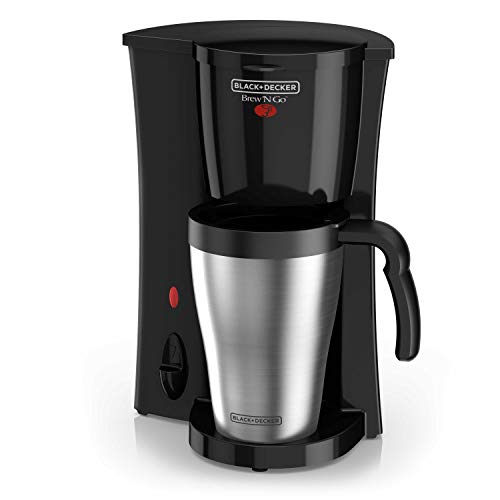 BLACK+DECKER DCM18S Coffeemaker, 1, Black/Stainless Steel