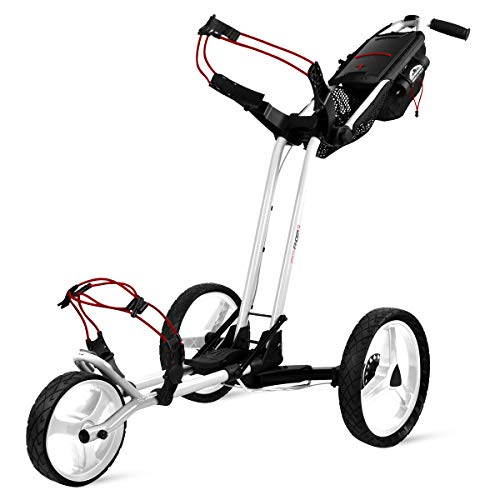 Sun Mountain Pathfinder 3 Golf Push Cart White/White