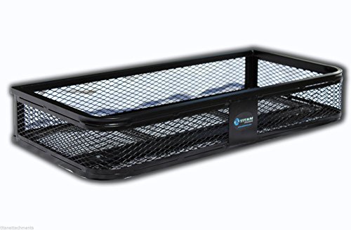 Titan Universal Front ATV Hd Steel Cargo Basket Rack Luggage Carrier fb2020