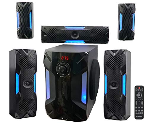 Rockville HTS56 1000w 5.1 Channel Home Theater System/Bluetooth/USB+8