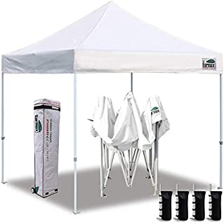 Eurmax 10'x10' Ez Pop Up Canopy Tent Commercial Instant Canopies