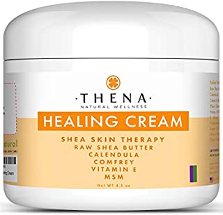 Best Healing Cream For Eczema Psoriasis Dry Itchy Skin Rosacea Rashes Seborrheic Dermatitis Scalp Treatment Natural Organic Moisturizing Ointment Lotion Daily Anti Itch Relief Therapy Face Body Hands