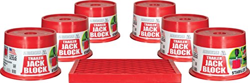 Andersen Hitches 3608 | Trailer Jack Block with Magnets | Andersen Clean Step Included