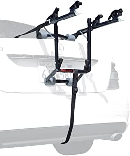 Allen Sports Deluxe 2-Bike Trunk Mount Rack, Model 102DB, Black/ Silver, 23 x 15 x 4 inches