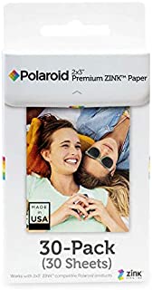 Polaroid 2x3 Premium Zink Photo Paper (30 Pack) Compatible with Polaroid Mint Camera, Snap/Snap Touch Instant Print Cameras & Polaroid Mint and Zip Photo Printers.