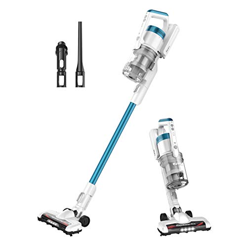 Eureka RapidClean Pro Lightweight Cordless Vacuum Cleaner, High Efficiency Powerful Digital Motor LED Headlights, Convenient Stick and Handheld Vac, Essential