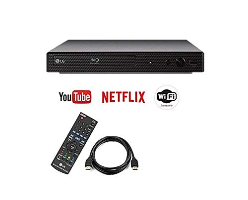 LG BPM35 / BP350 Blu-ray Disc Player with Streaming Services and Built-in Wi-Fi, 6FT HDMI Cable Included (Renewed)