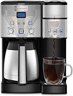 Cuisinart SS-20 Coffee Center 10-Cup Thermal Single-Serve Brewer coffeemaker, Silver