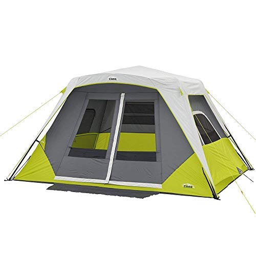 CORE 6 Person Instant Cabin Tent with Awning