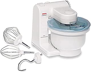 Bosch MUM4405 Compact Tilt-Head Stand Mixer with Pouring Shield, 400 watt, 4 Quart